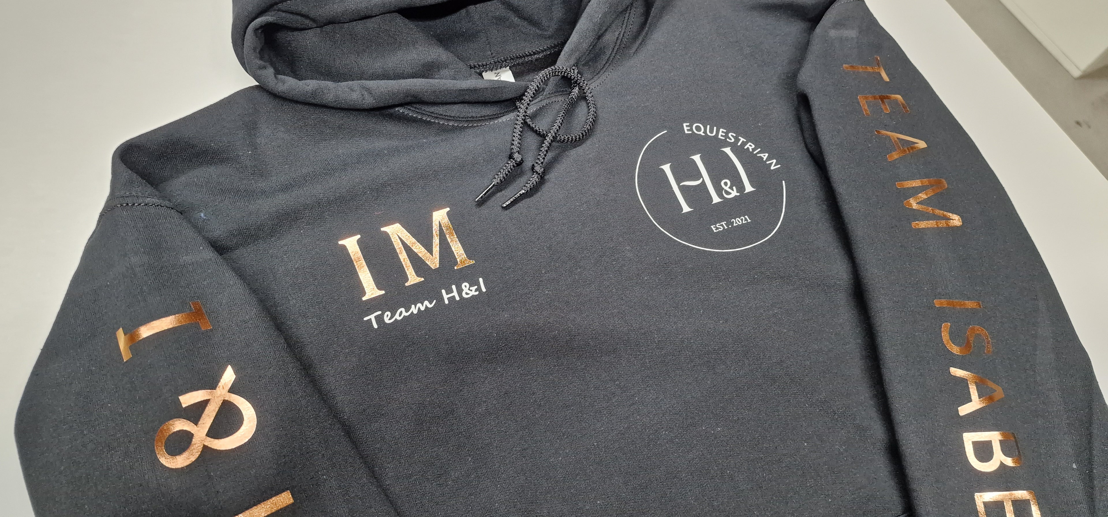 Black Team Hoody