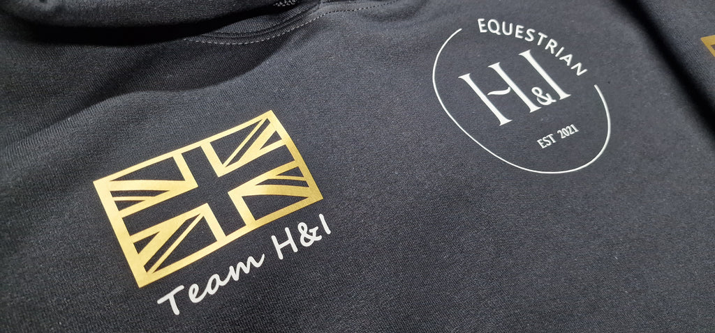 KIDS SIZE Black Team Hoody