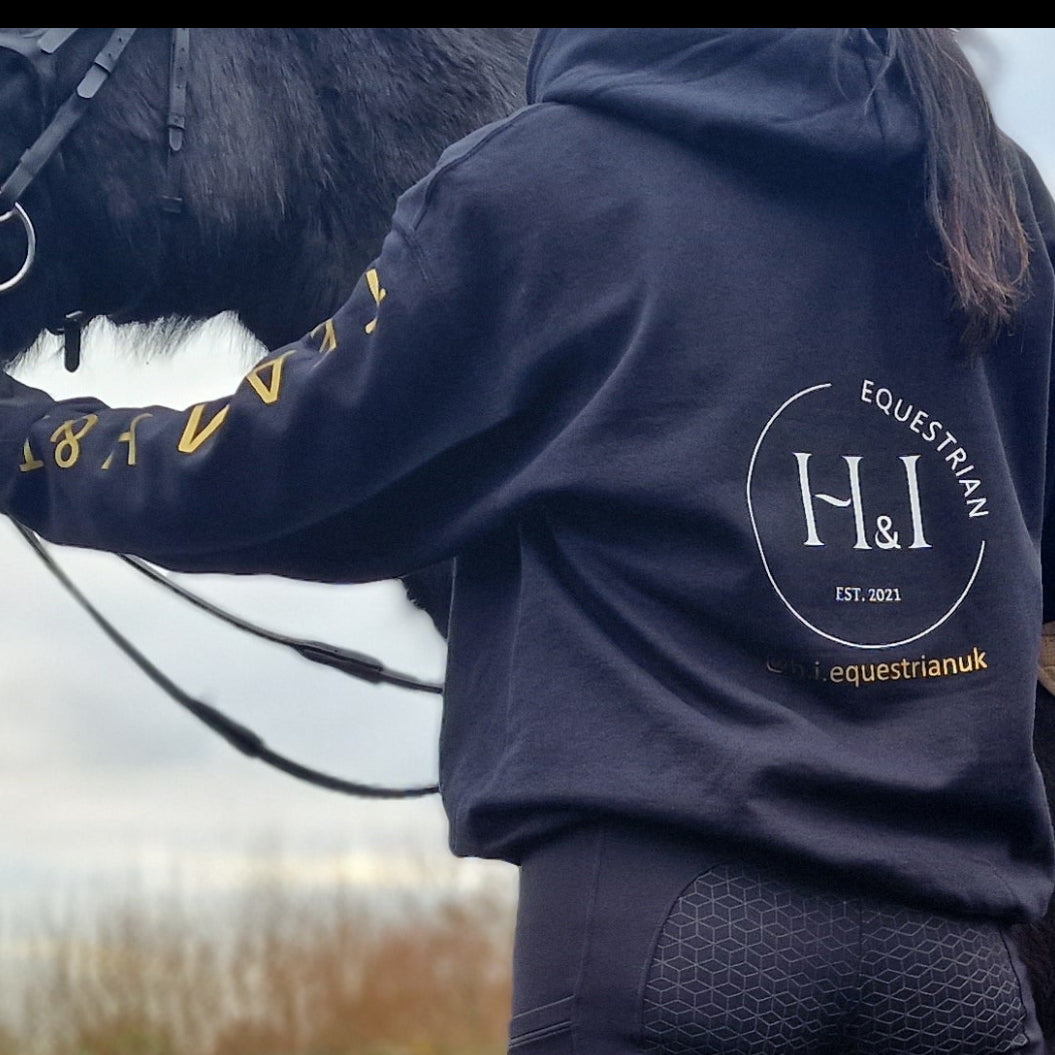 KIDS SIZE Black Team Hoody