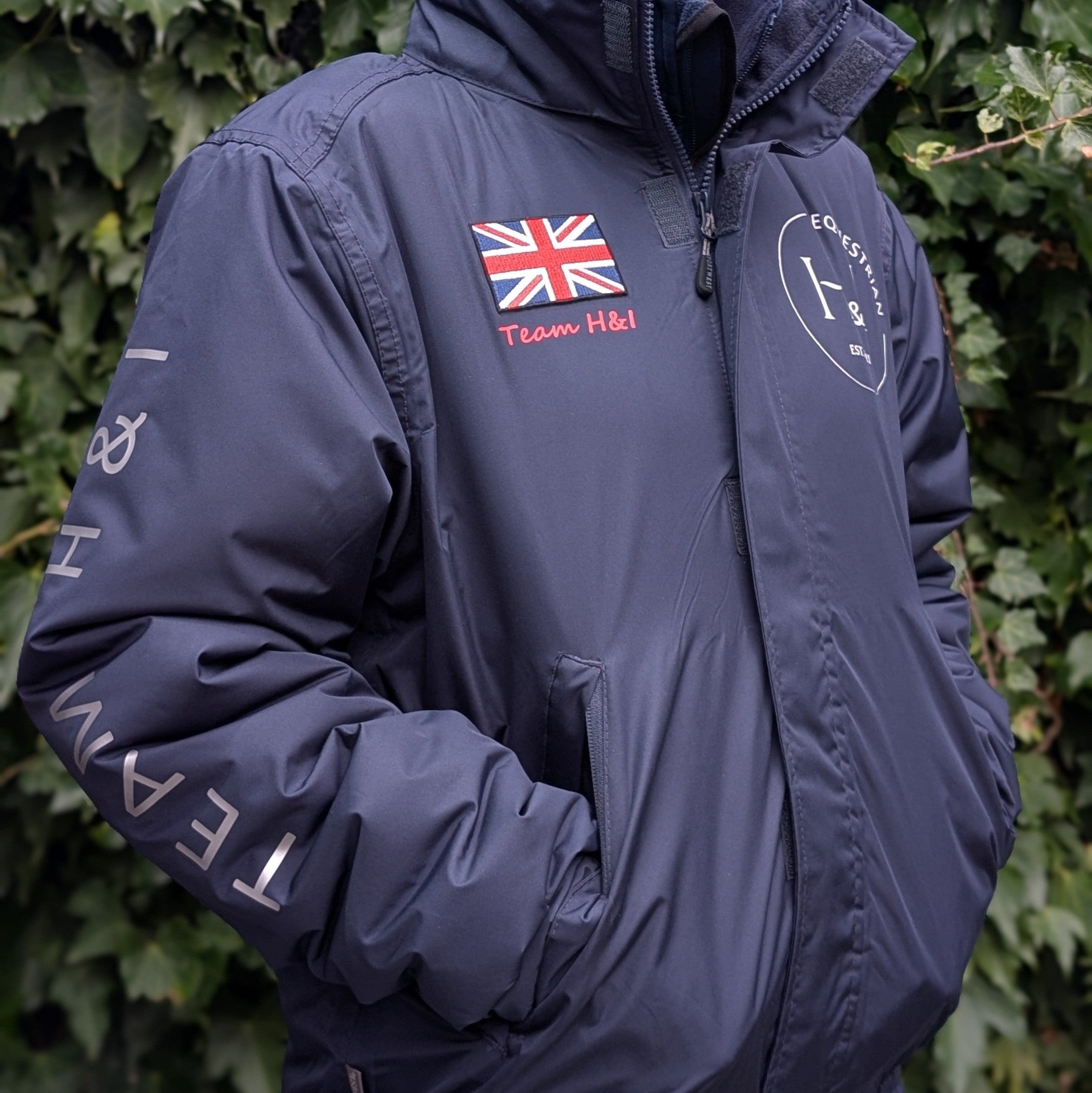 Navy Team coat