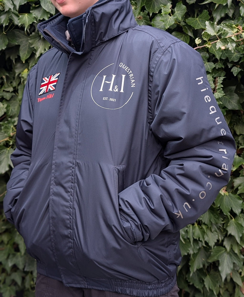 Navy Team coat