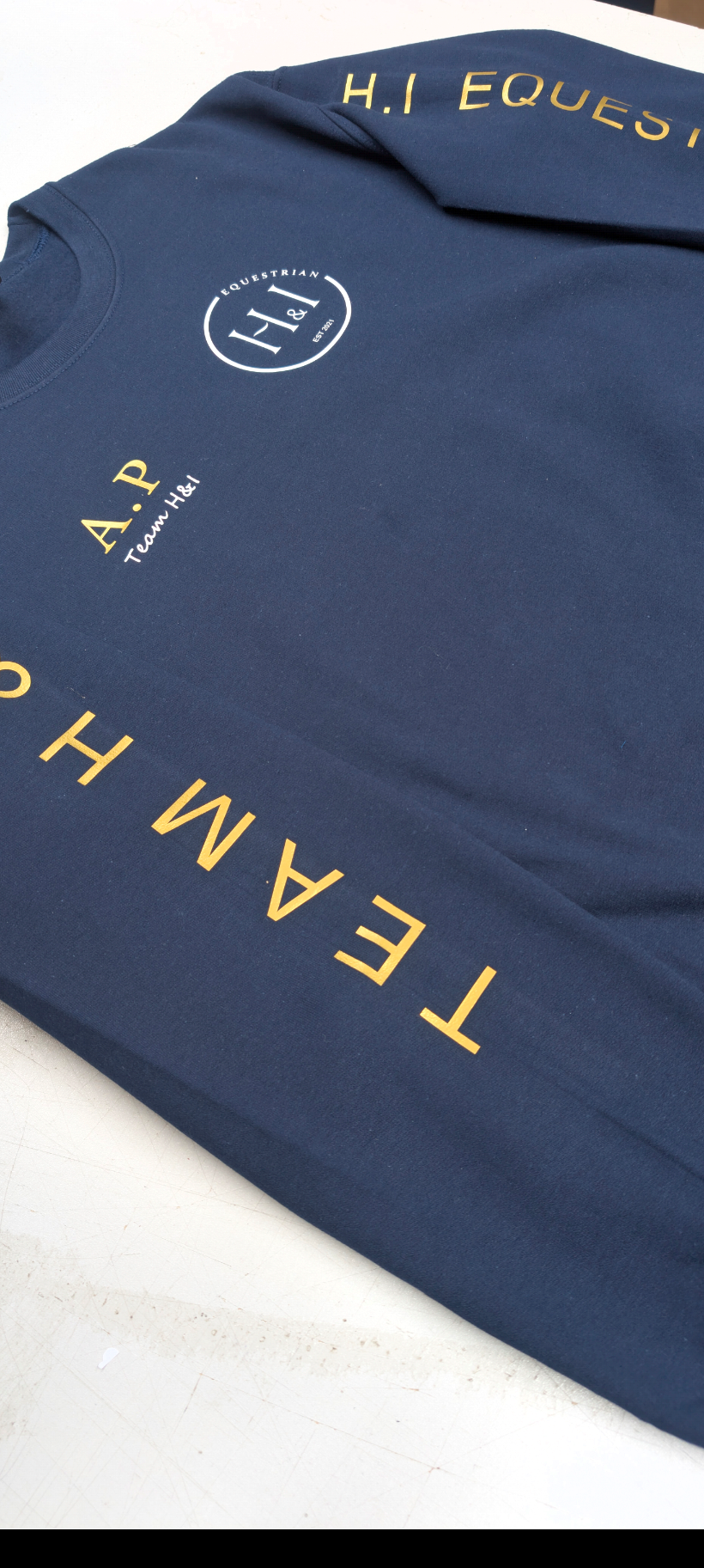 KIDS SIZE Navy TEAM Jumper