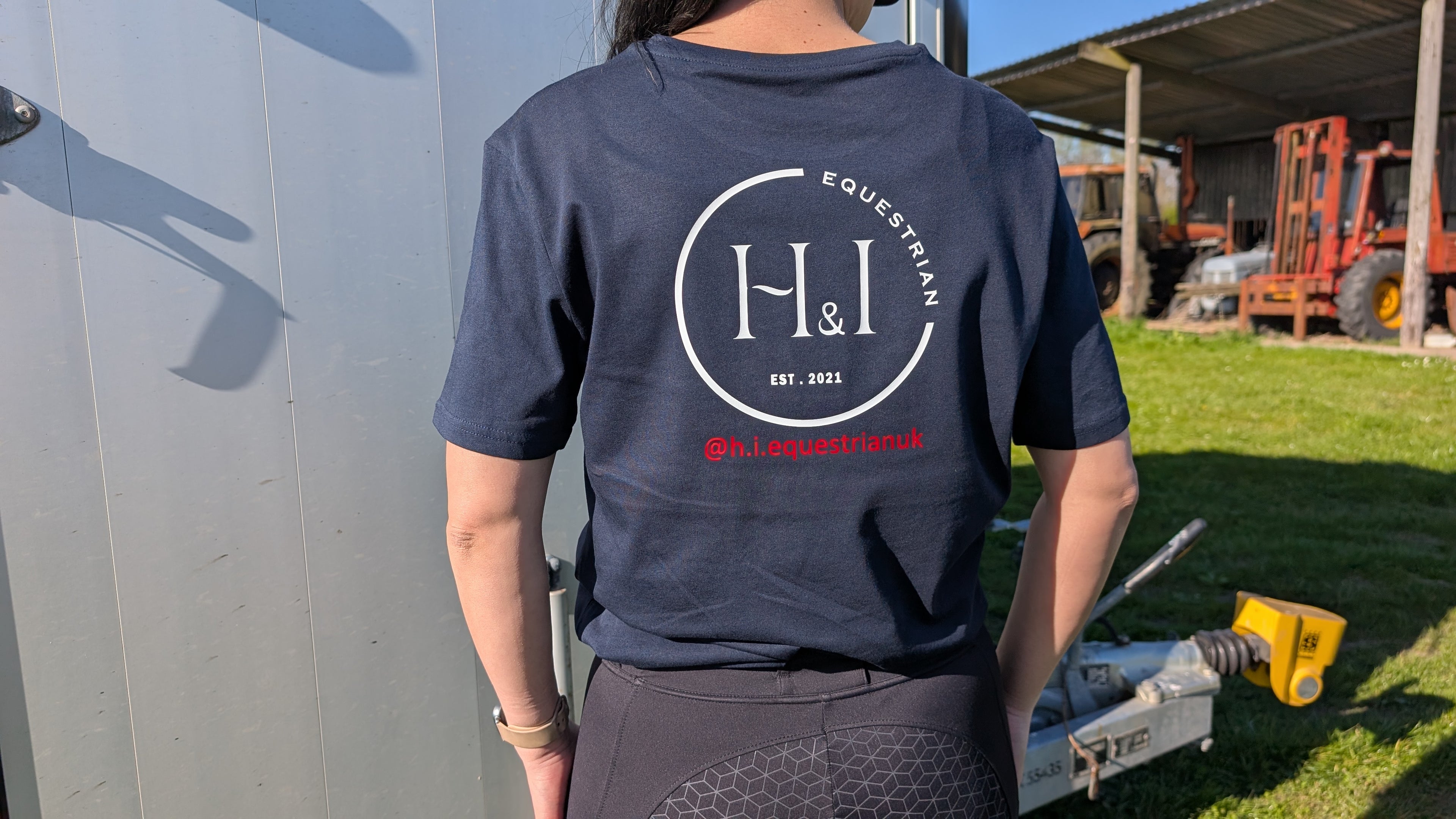 Team T shirt Navy kids sizes