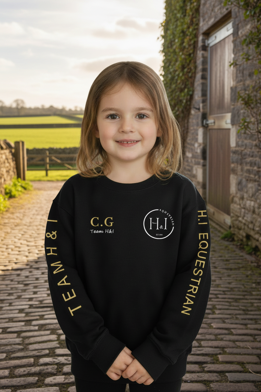 KIDS SIZE BlackTEAM Jumper
